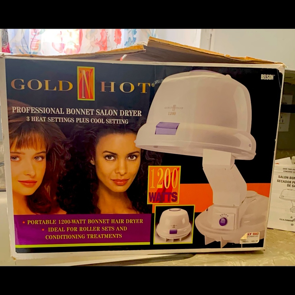 Gold N Hot Professional Bonnet Salon Dryer